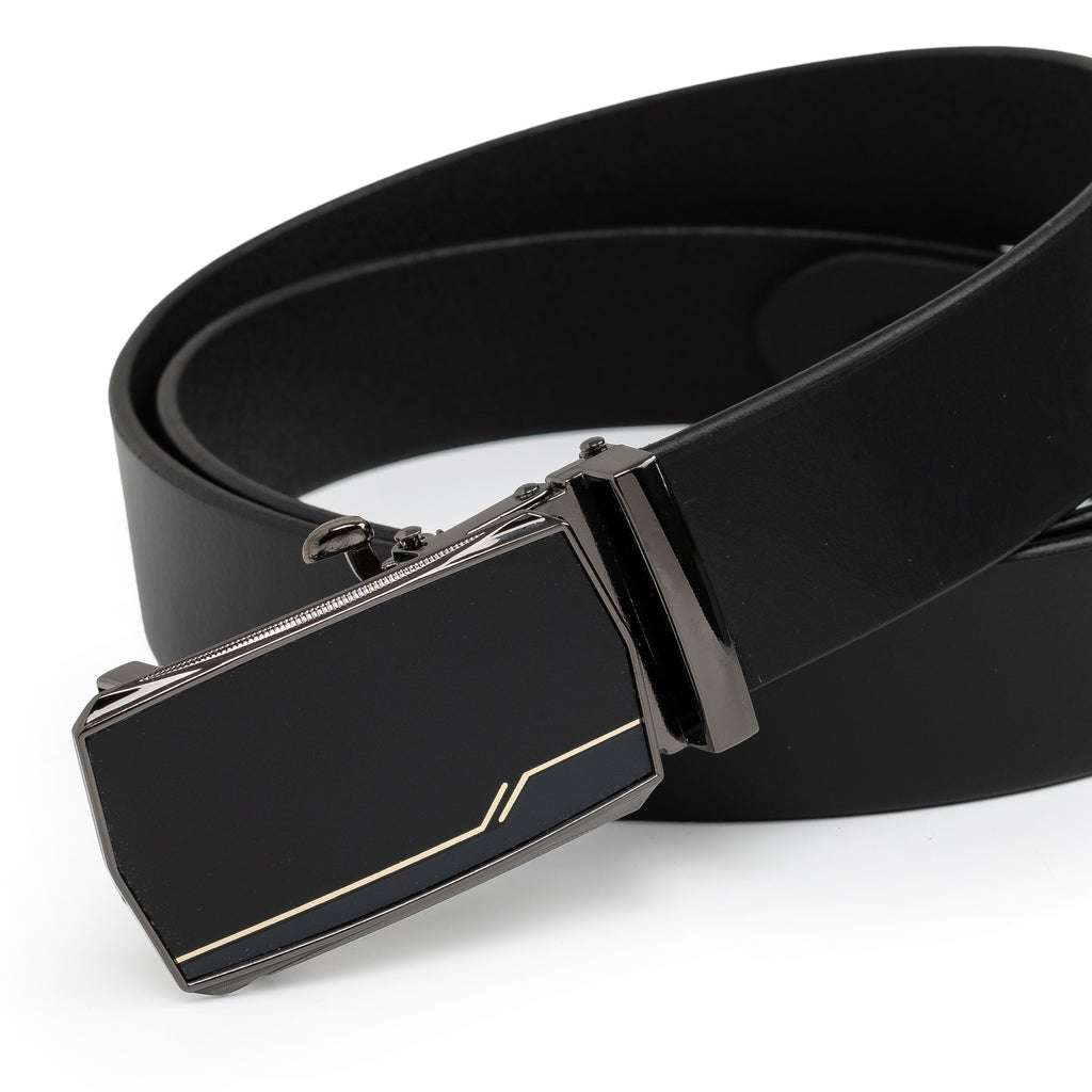 ARTHUR MMEN'S BLACK LEATHER BELT FOR MEN