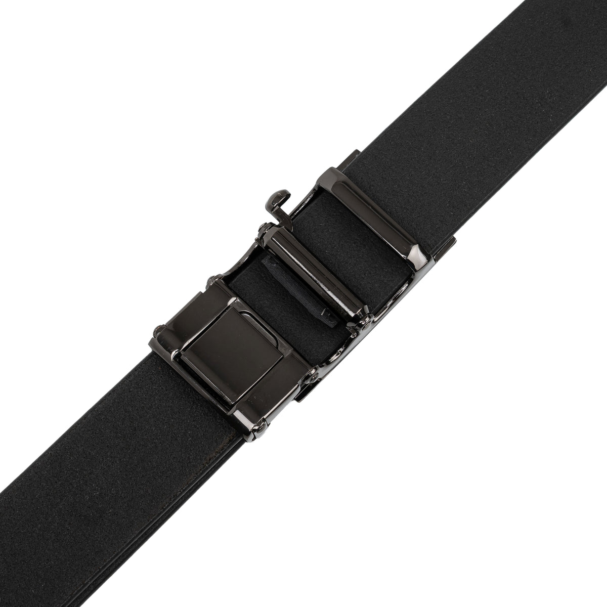 ATLAS MEN'S BLACK LEATHER BELT FOR MEN