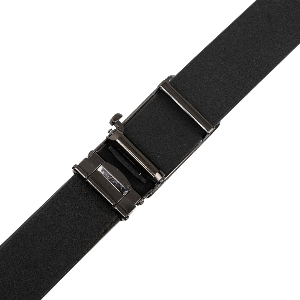 JASPER MEN'S BLACK LEATHER BELT FOR MEN