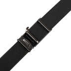 JASPER MEN'S BLACK LEATHER BELT FOR MEN
