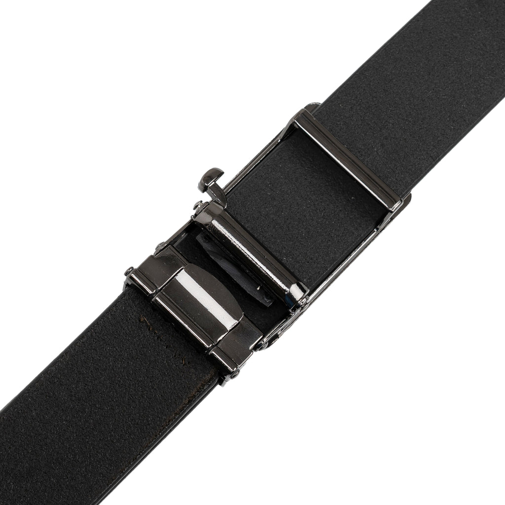 WILDER MEN'S BLACK LEATHER BELT FOR MEN