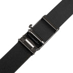 WILDER MEN'S BLACK LEATHER BELT FOR MEN