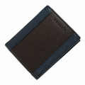 CRYFAX DUKET PATTERN MEN'S LEATHER WALLET