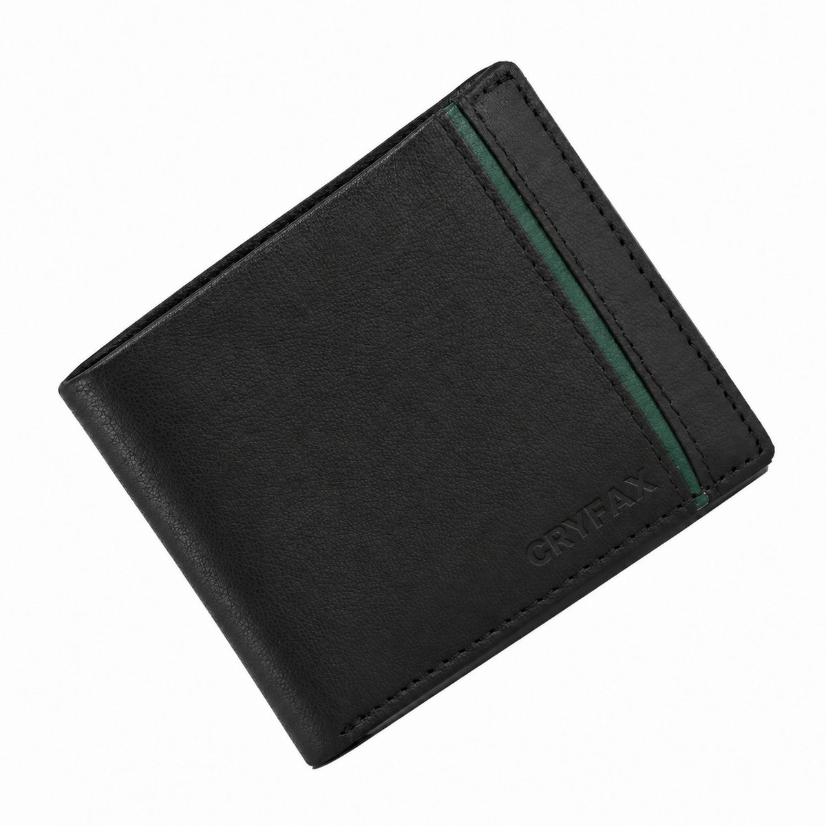 CRYFAX REXING PATTERN MEN'S LEATHER WALLET