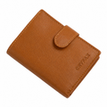 CRYFAX SPARK PATTERN MEN'S LEATHER WALLET