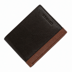 CRYFAX SOSSY PATTERN MEN'S LEATHER WALLET