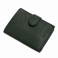 CRYFAX EXPRESSO PATTERN MEN'S LEATHER WALLET