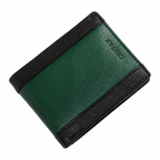 CRYFAX POSTICO PATTERN MEN'S LEATHER WALLET