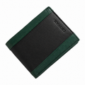 CRYFAX ZETRO PATTERN MEN'S LEATHER WALLET