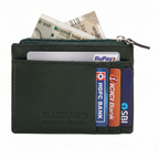 CRYFAX HORIZO PATTERN MEN'S LEATHER WALLET
