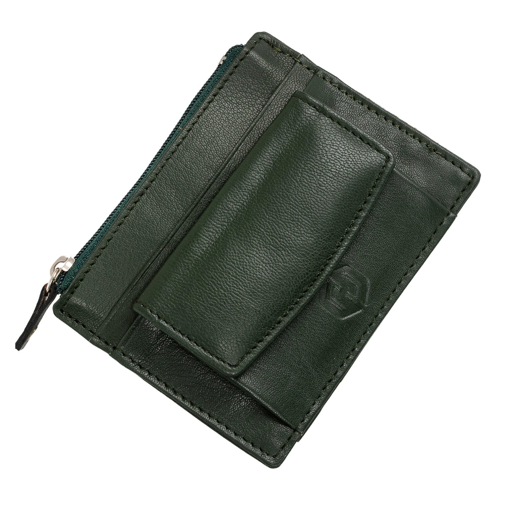 CRYFAX HORIZO PATTERN MEN'S LEATHER WALLET
