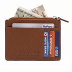 CRYFAX WIPPO PATTERN MEN'S LEATHER WALLET