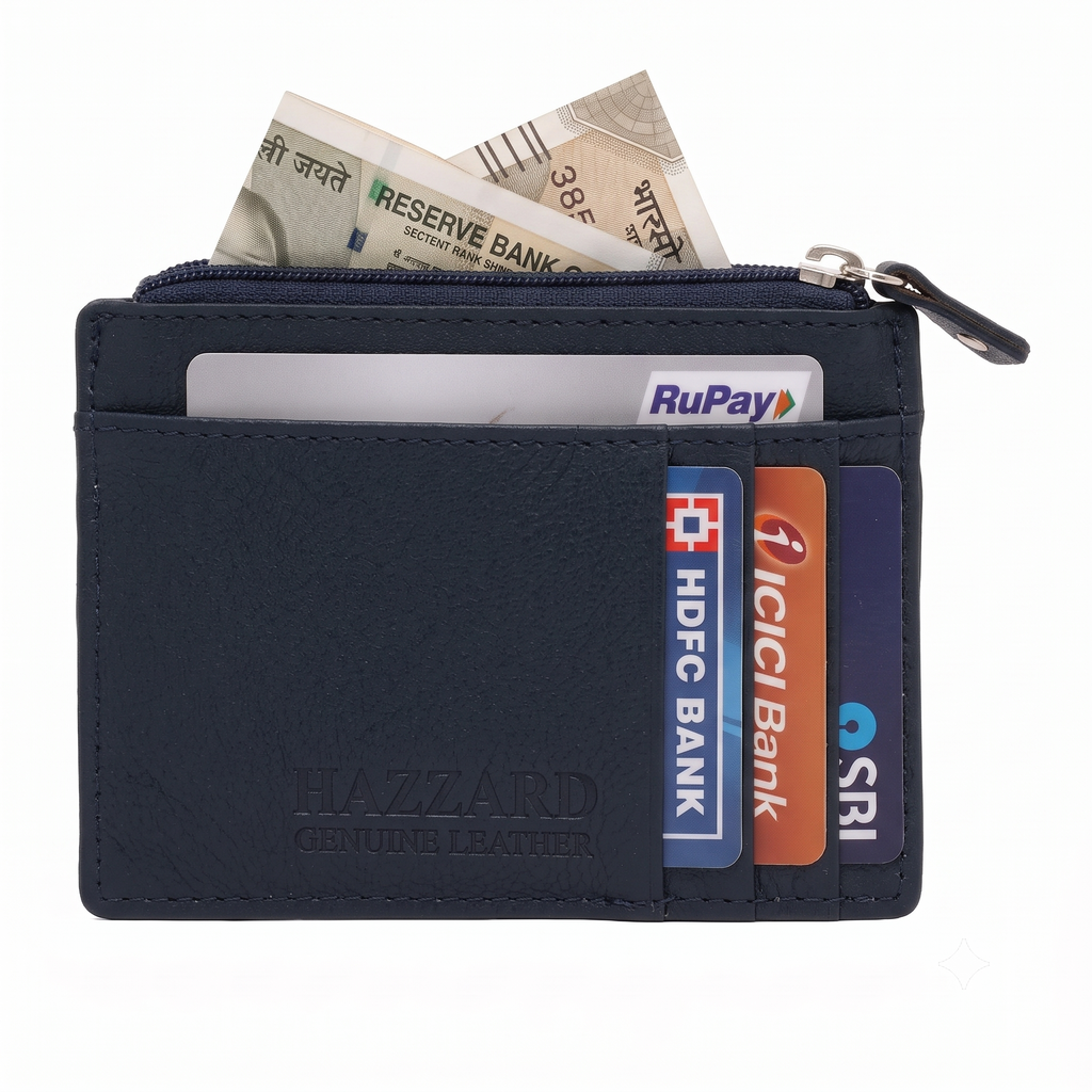 CRYFAX DARKI PATTERN MEN'S LEATHER WALLET