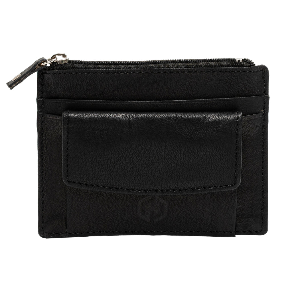 CRYFAX TOXIS PATTERN MEN'S LEATHER WALLET