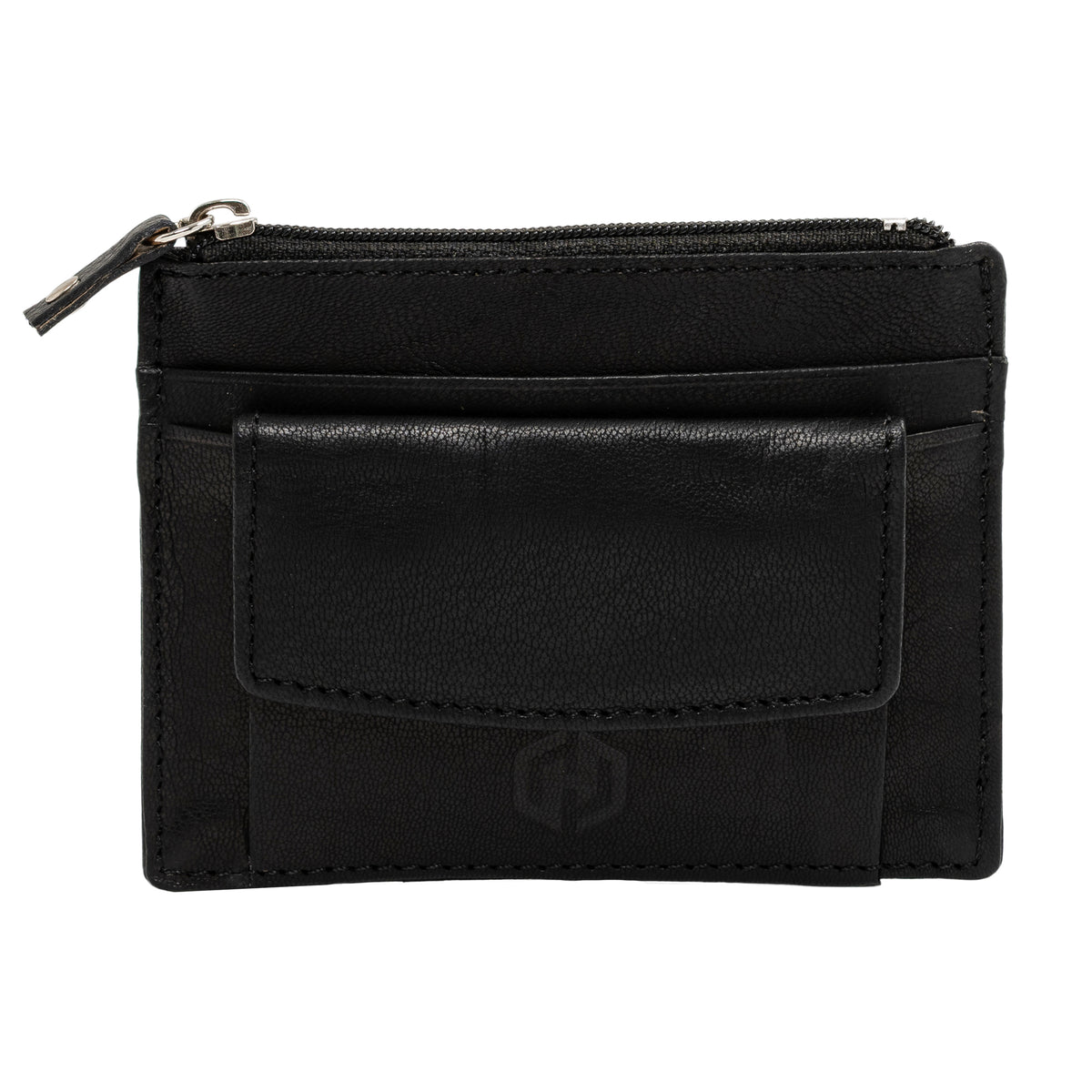 CRYFAX TOXIS PATTERN MEN'S LEATHER WALLET
