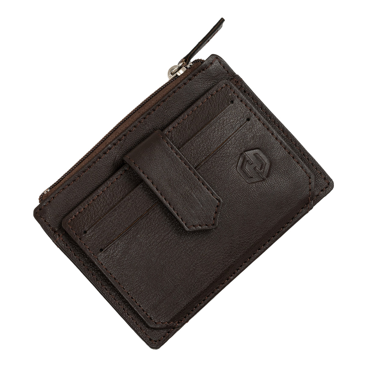 CRYFAX HIZOPSS PATTERN MEN'S LEATHER WALLET