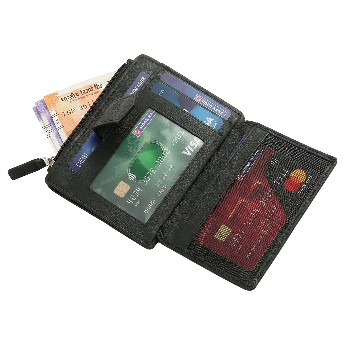 CRYFAX MESTIC PATTERN MEN'S LEATHER WALLET