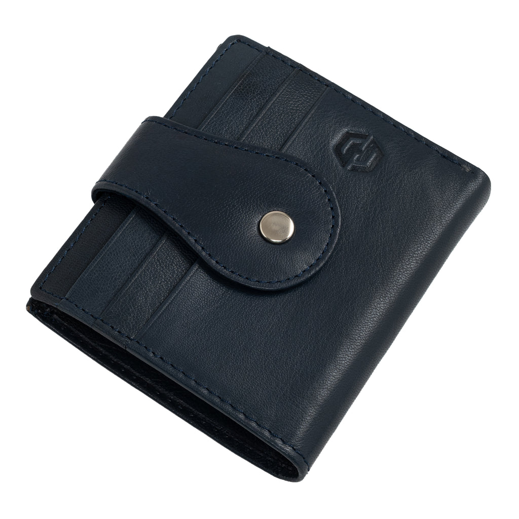 CRYFAX ERRIC PATTERN MEN'S LEATHER WALLET
