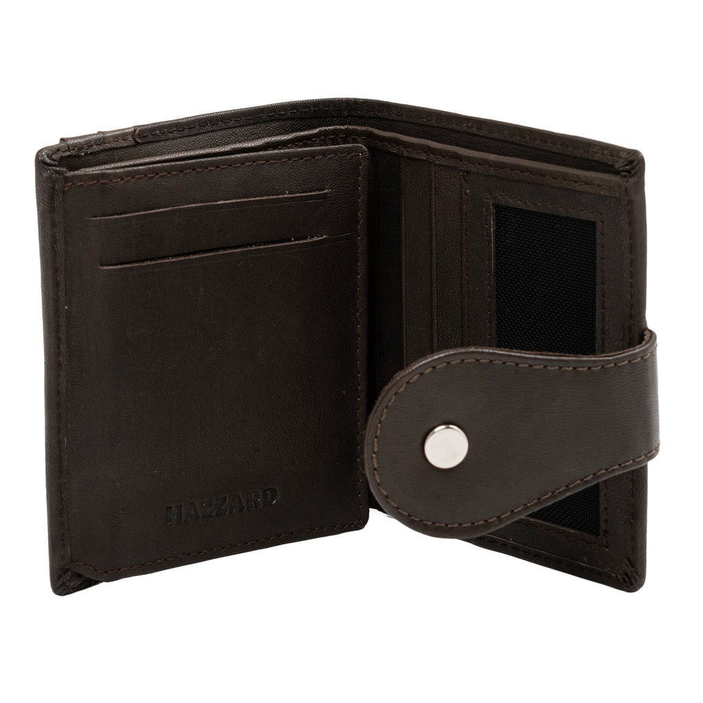 CRYFAX JACKSSO PATTERN MEN'S LEATHER WALLET