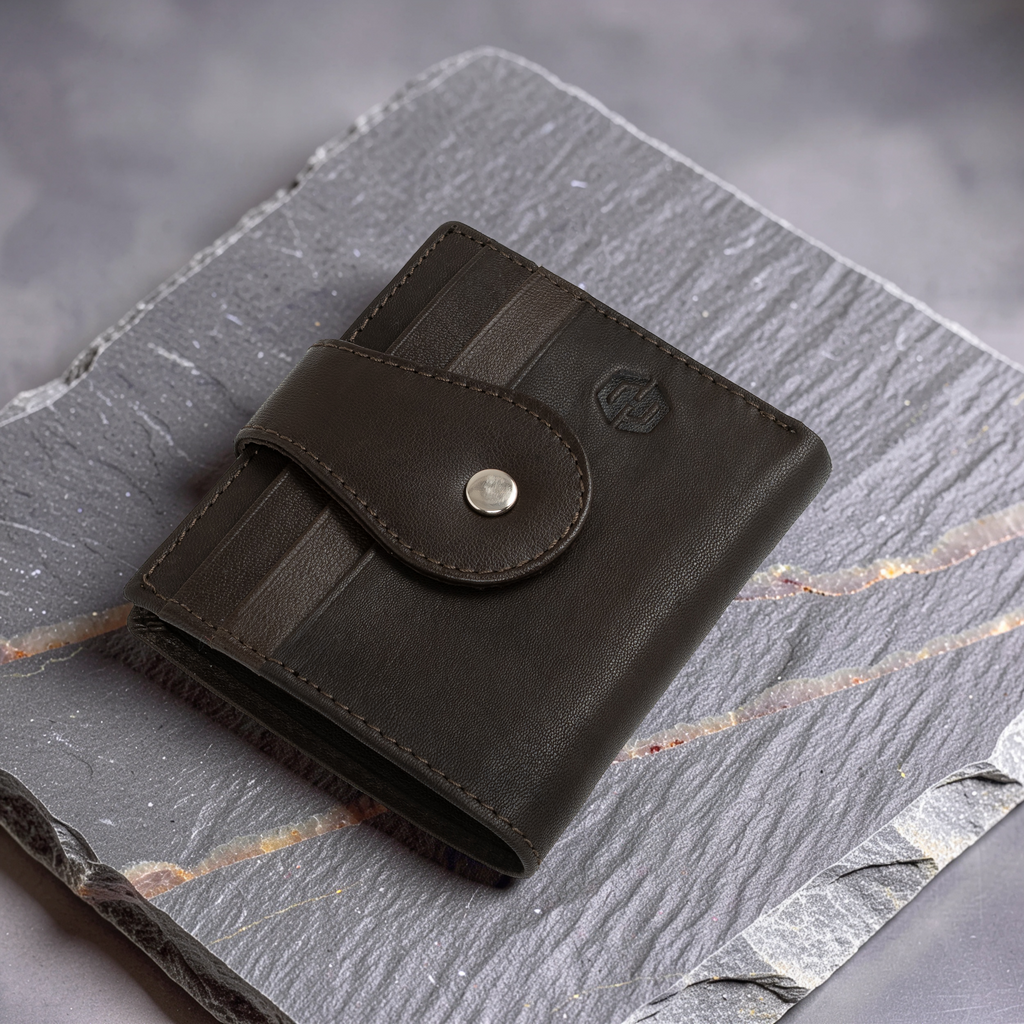 CRYFAX JACKSSO PATTERN MEN'S LEATHER WALLET