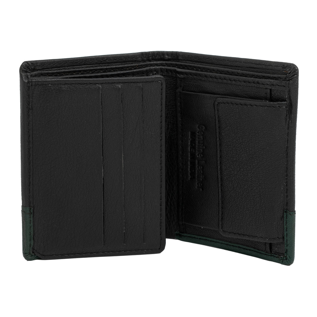 CRYFAX MARTIN PATTERN MEN'S LEATHER WALLET