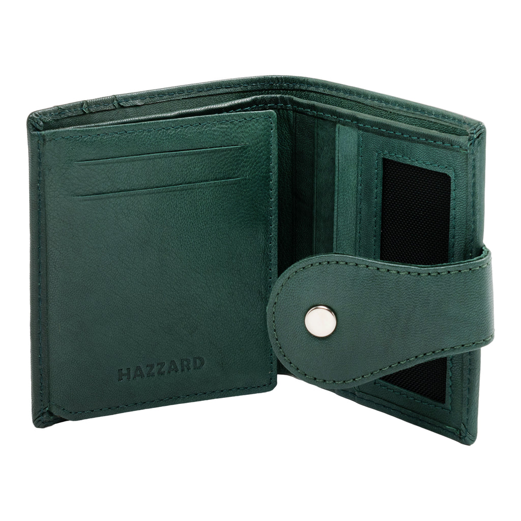 CRYFAX XIXOO PATTERN MEN'S LEATHER WALLET
