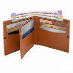 CRYFAX KICKS PATTERN MEN'S LEATHER WALLET