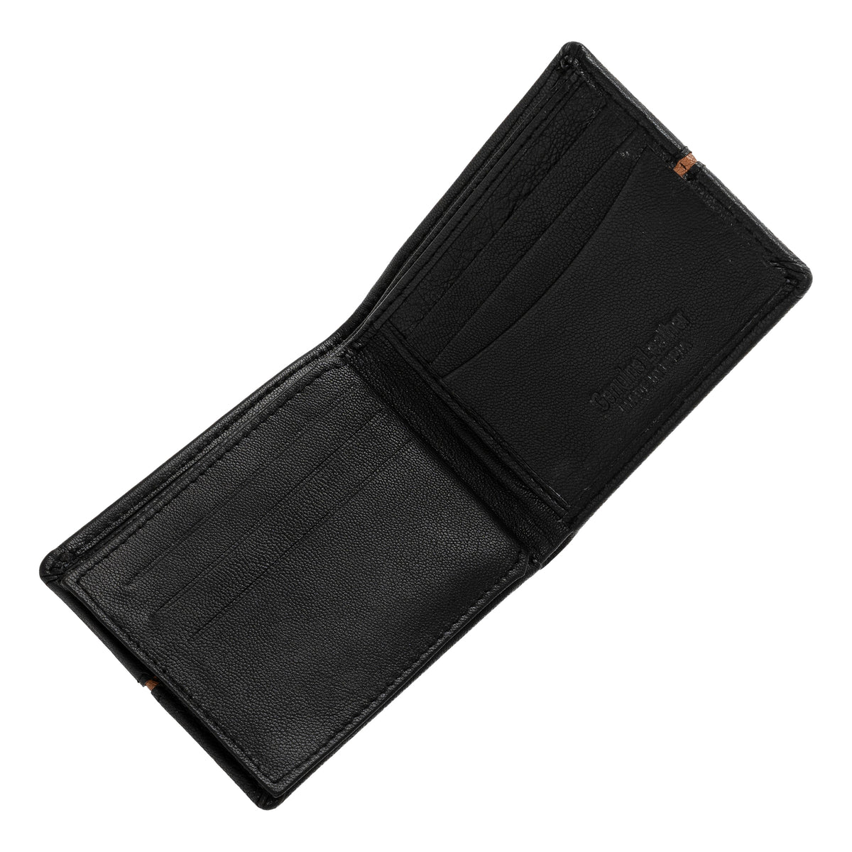 CRYFAX BRINGS PATTERN MEN'S LEATHER WALLET