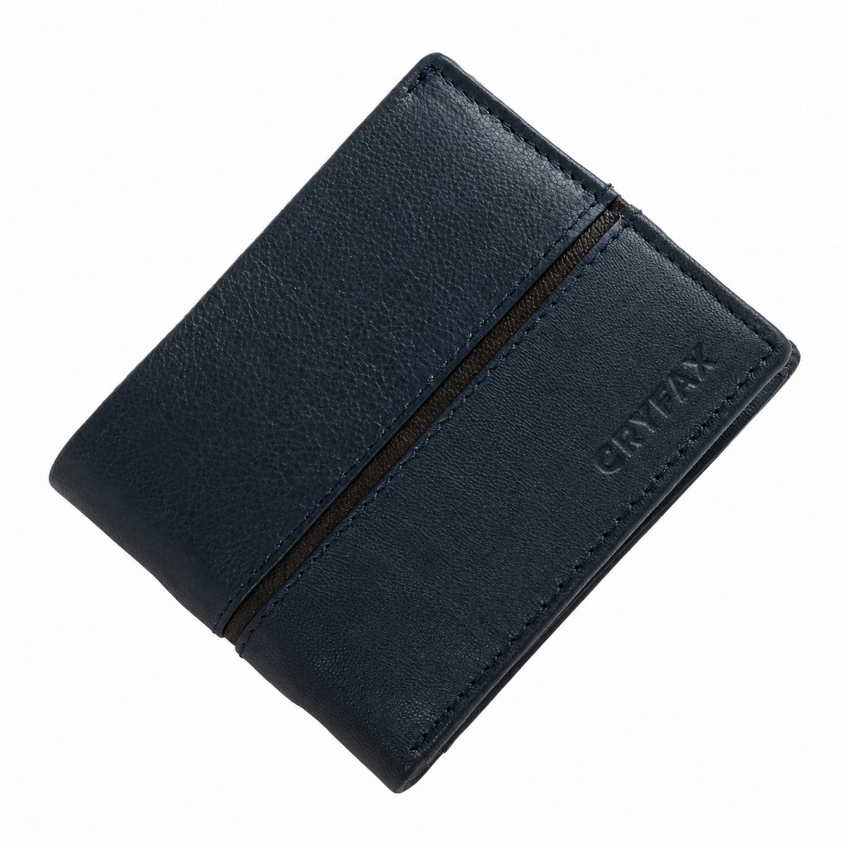 CRYFAX ELITE PATTERN MEN'S LEATHER WALLET