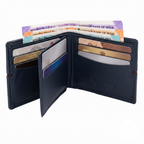CRYFAX ELITE PATTERN MEN'S LEATHER WALLET
