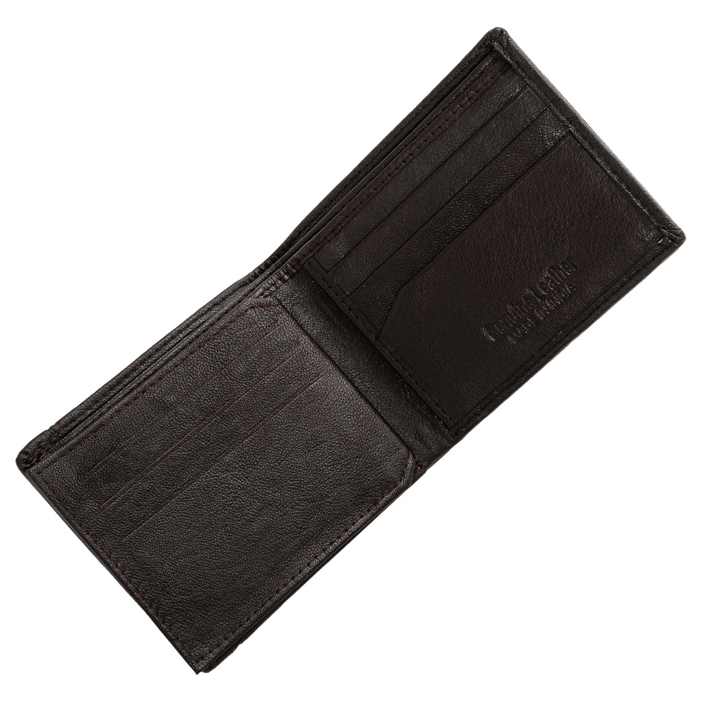 CRYFAX HEYDOR PATTERN MEN'S LEATHER WALLET