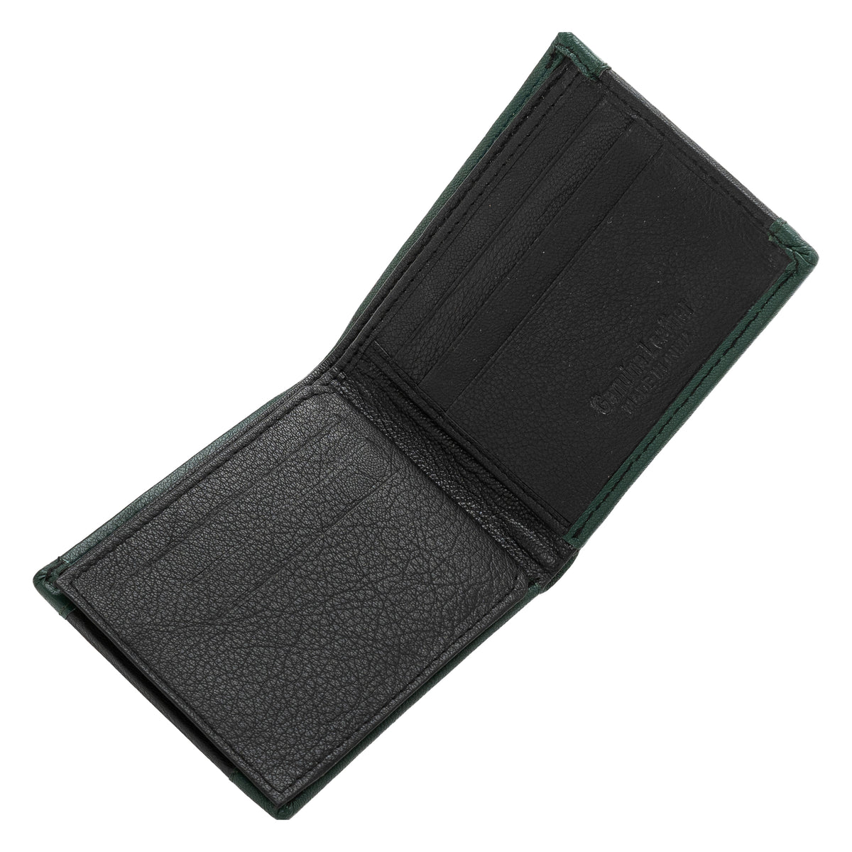 CRYFAX ZETRO PATTERN MEN'S LEATHER WALLET