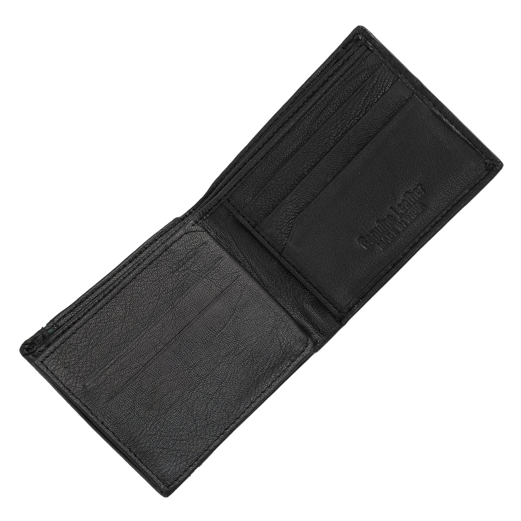 CRYFAX REXING PATTERN MEN'S LEATHER WALLET