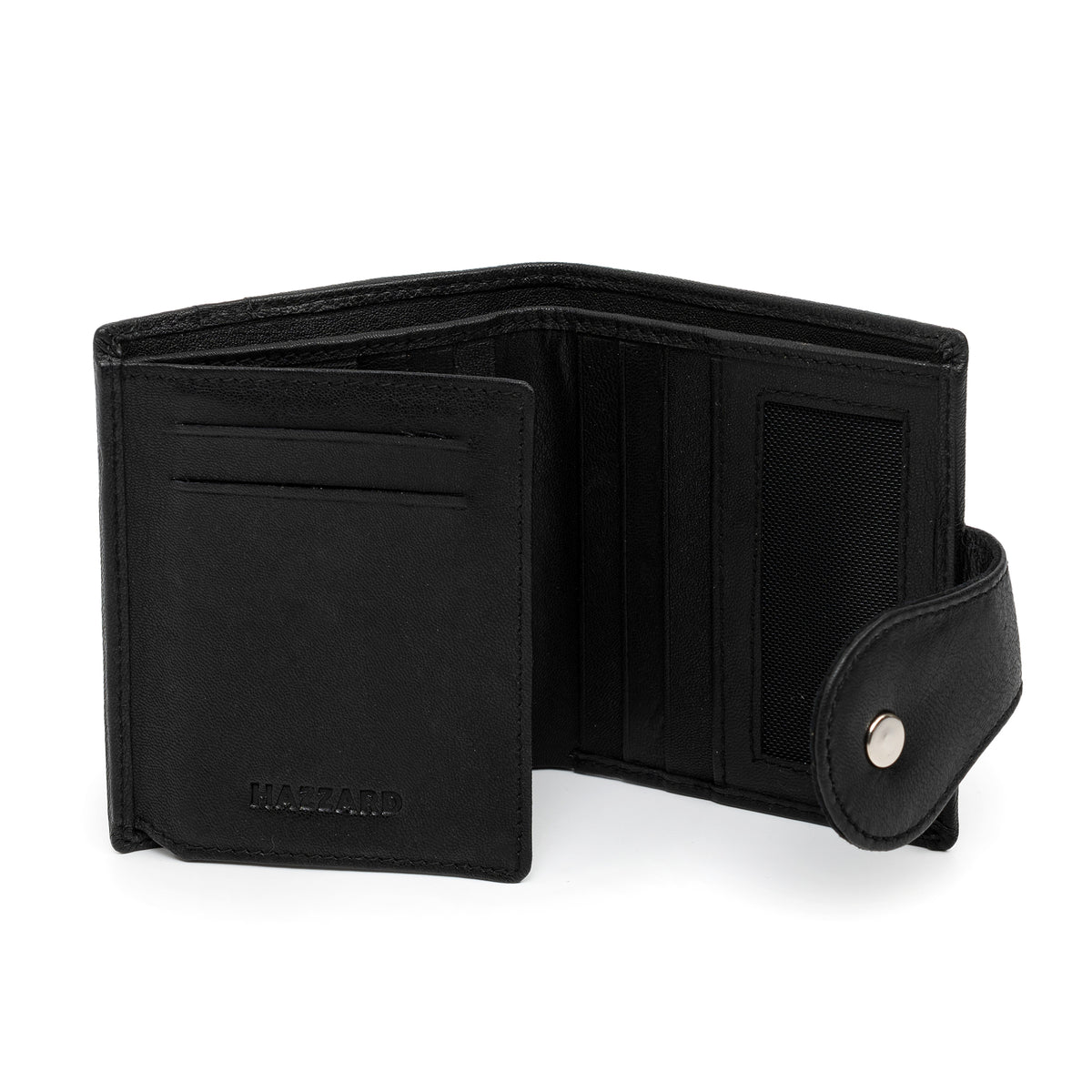 CRYFAX FRING PATTERN MEN'S LEATHER WALLET
