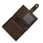 CRYFAX TONIC PATTERN MEN'S LEATHER WALLET
