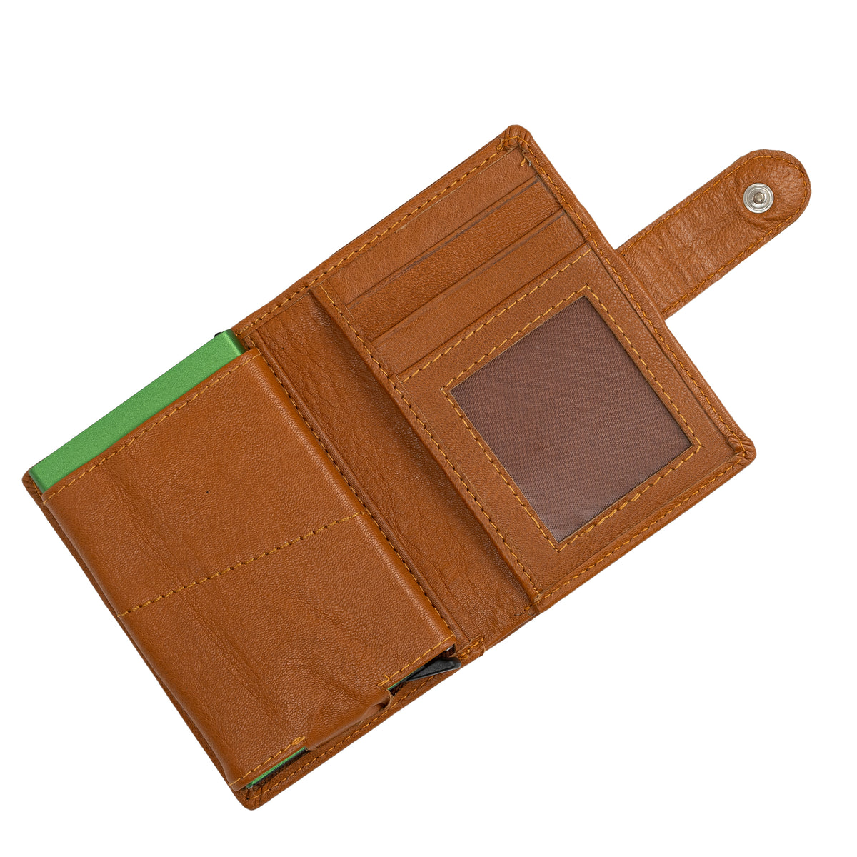 CRYFAX SPARK PATTERN MEN'S LEATHER WALLET