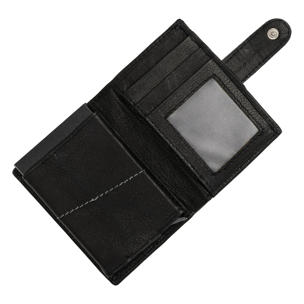 CRYFAX LETRIC PATTERN MEN'S LEATHER WALLET